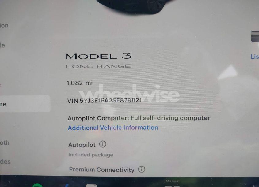 Thumbnail 13 of 2025 TESLA MODEL 3 LONG RANGE REAR-WHEEL DRIVE