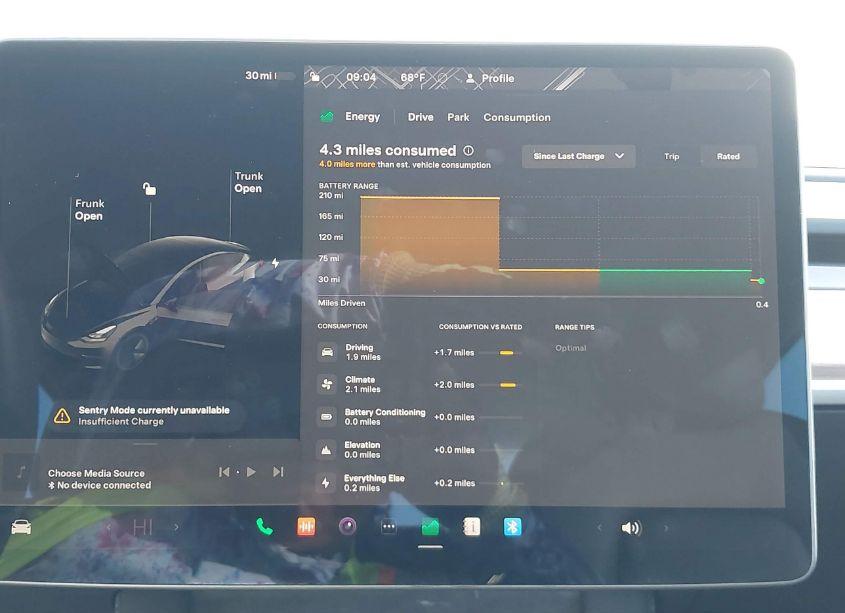 Thumbnail 10 of 2023 TESLA MODEL 3 REAR-WHEEL DRIVE