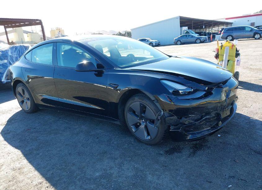 Main photo of 2021 TESLA MODEL 3 STANDARD RANGE PLUS REAR-WHEEL DRIVE with VIN 5YJ3E1EA7MF929485