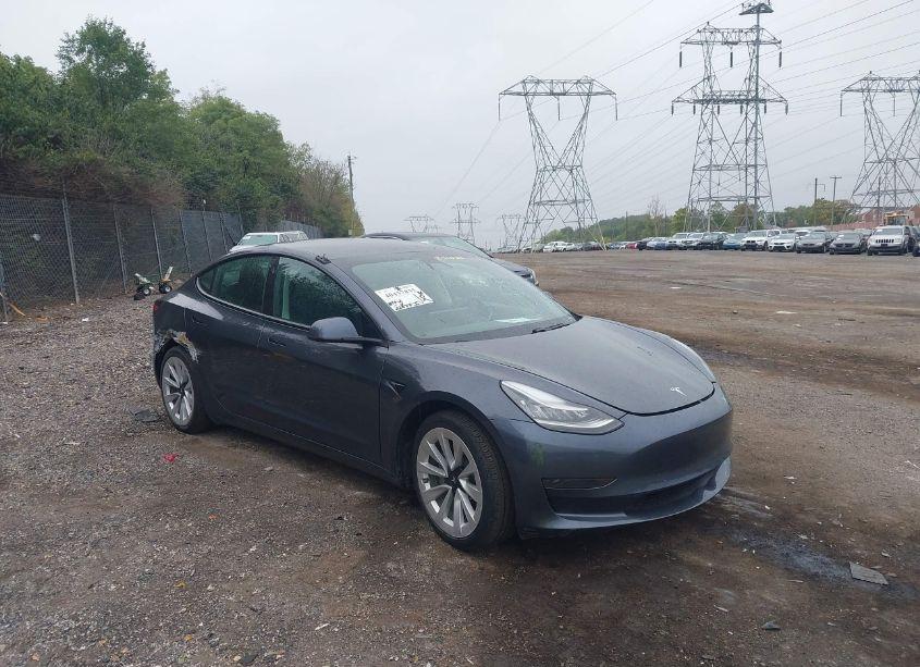 Main photo of 2021 TESLA MODEL 3 STANDARD RANGE PLUS REAR-WHEEL DRIVE with VIN 5YJ3E1EA8MF851038