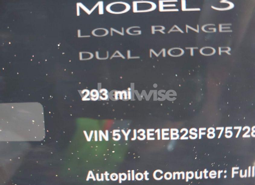 Thumbnail 7 of 2025 TESLA MODEL 3 LONG RANGE ALL-WHEEL DRIVE