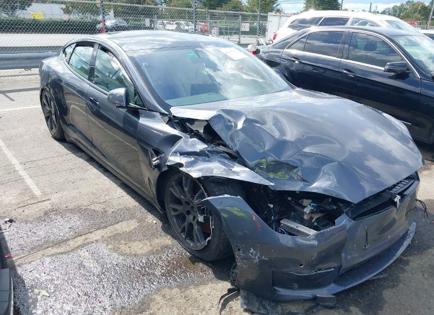 Main photo of 2022 TESLA MODEL S DUAL MOTOR ALL-WHEEL DRIVE with VIN 5YJSA1E53NF479023