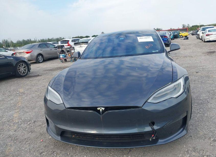 Thumbnail 8 of 2021 TESLA MODEL S PLAID TRI MOTOR ALL-WHEEL DRIVE