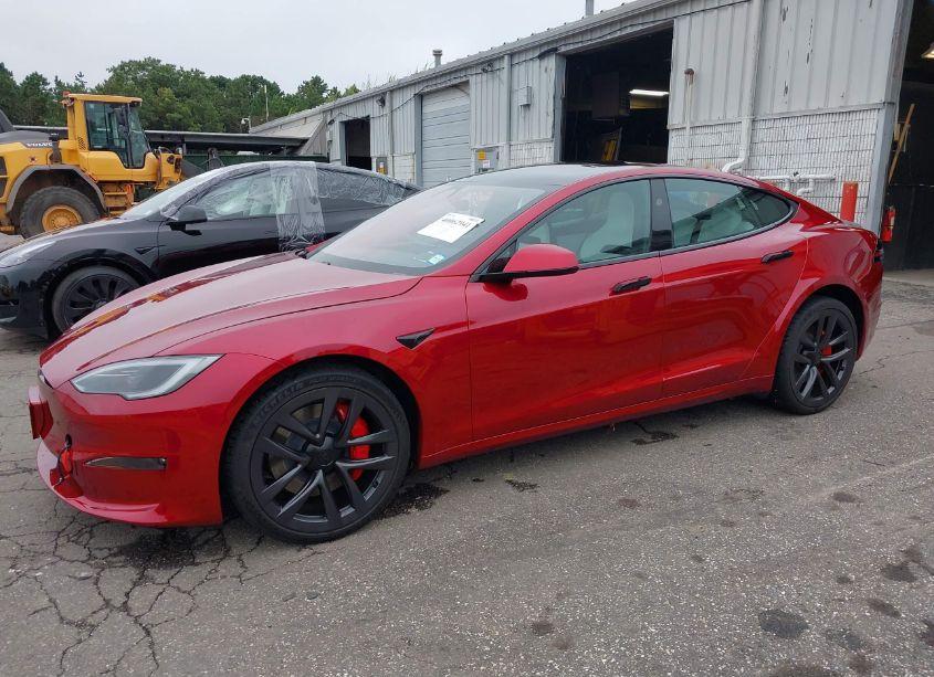 Thumbnail 4 of 2024 TESLA MODEL S PLAID TRI MOTOR ALL-WHEEL DRIVE