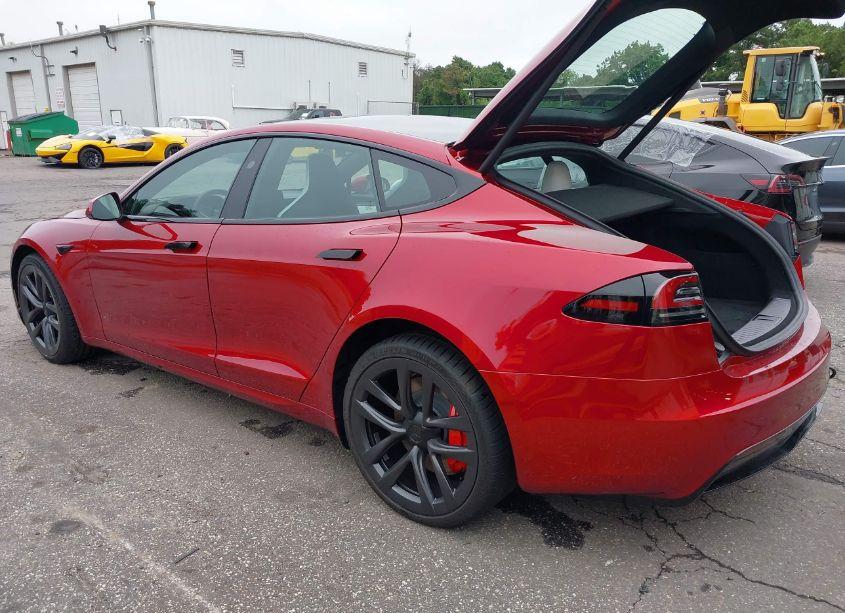 Thumbnail 5 of 2024 TESLA MODEL S PLAID TRI MOTOR ALL-WHEEL DRIVE