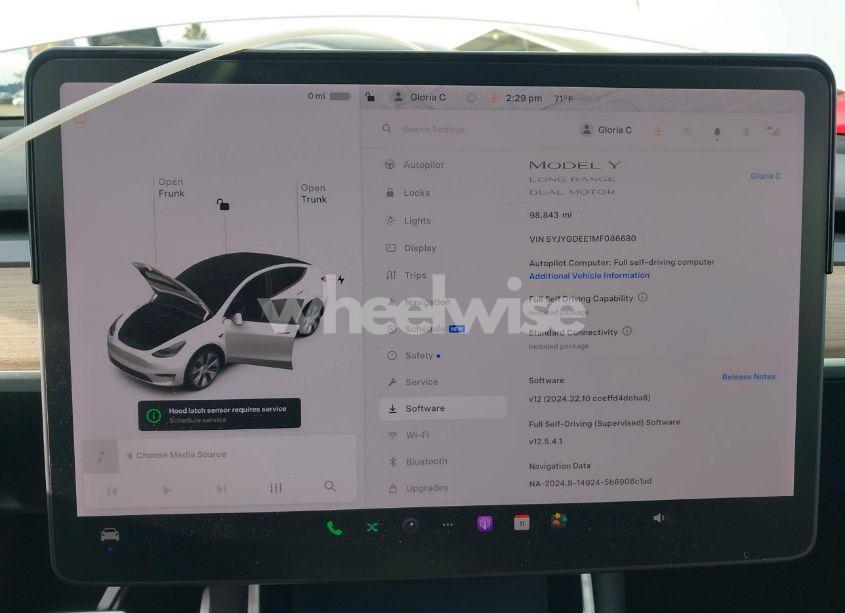 Thumbnail 14 of 2021 TESLA MODEL Y LONG RANGE DUAL MOTOR ALL-WHEEL DRIVE