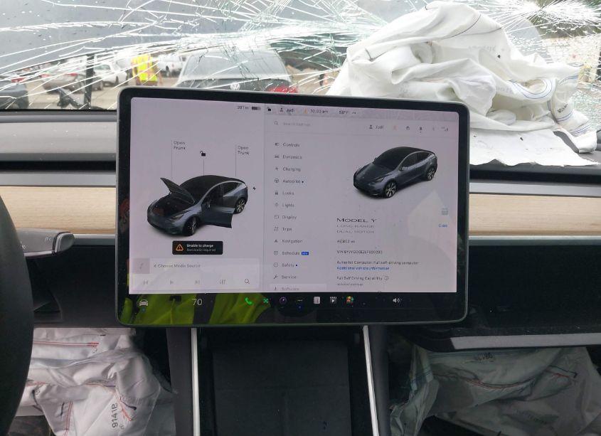 Thumbnail 10 of 2020 TESLA MODEL Y LONG RANGE DUAL MOTOR ALL-WHEEL DRIVE