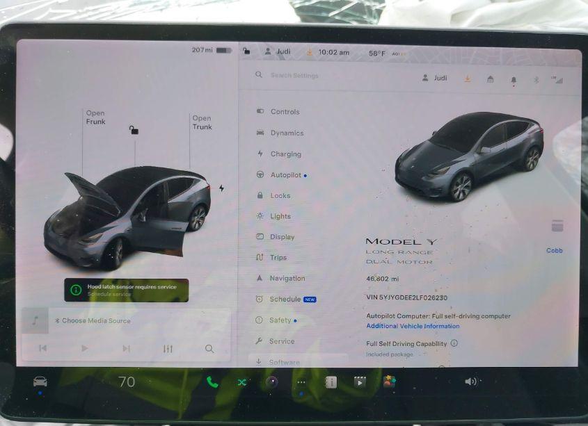 Thumbnail 16 of 2020 TESLA MODEL Y LONG RANGE DUAL MOTOR ALL-WHEEL DRIVE