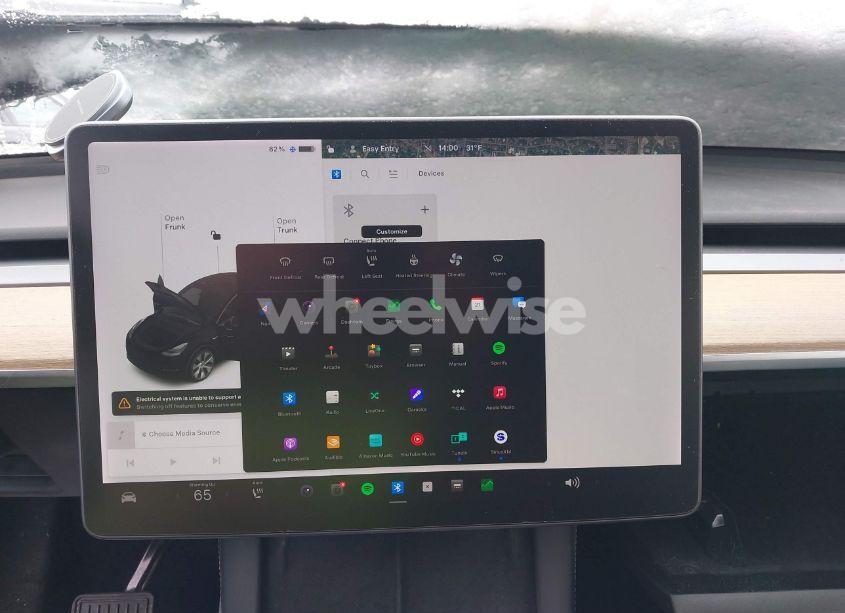 Thumbnail 10 of 2021 TESLA MODEL Y LONG RANGE DUAL MOTOR ALL-WHEEL DRIVE