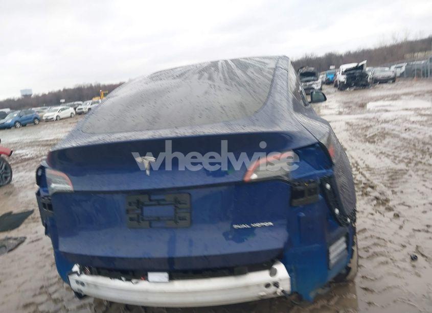 Thumbnail 9 of 2021 TESLA MODEL Y LONG RANGE DUAL MOTOR ALL-WHEEL DRIVE