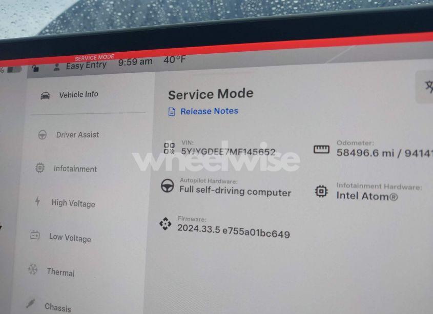 Thumbnail 15 of 2021 TESLA MODEL Y LONG RANGE DUAL MOTOR ALL-WHEEL DRIVE