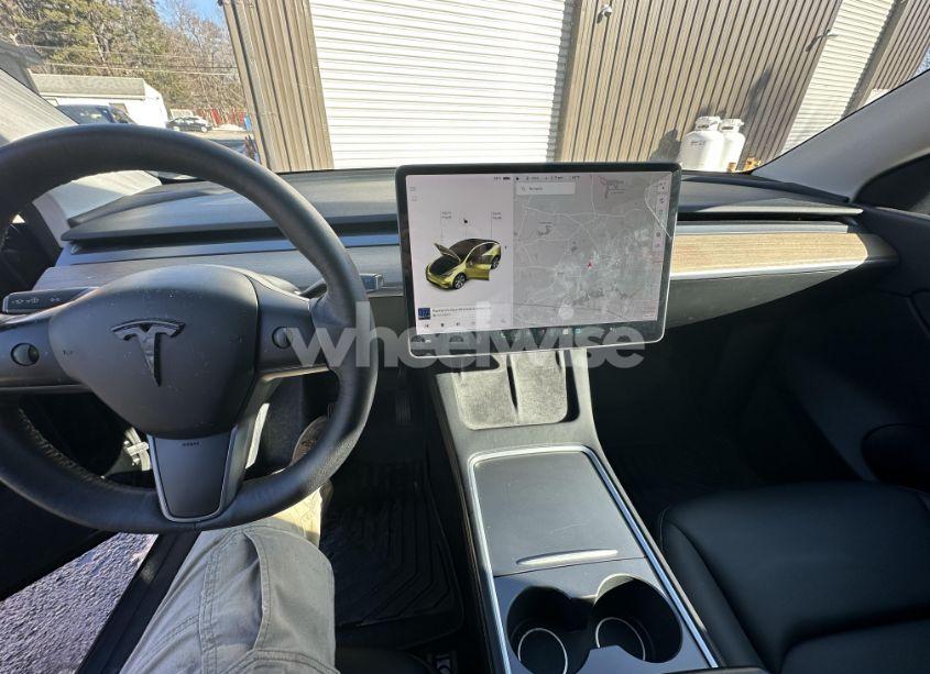 Thumbnail 3 of 2021 TESLA MODEL Y LONG RANGE DUAL MOTOR ALL-WHEEL DRIVE