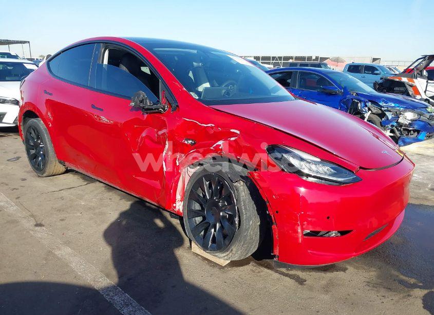Main photo of 2020 TESLA MODEL Y LONG RANGE DUAL MOTOR ALL-WHEEL DRIVE with VIN 5YJYGDEE8LF057269