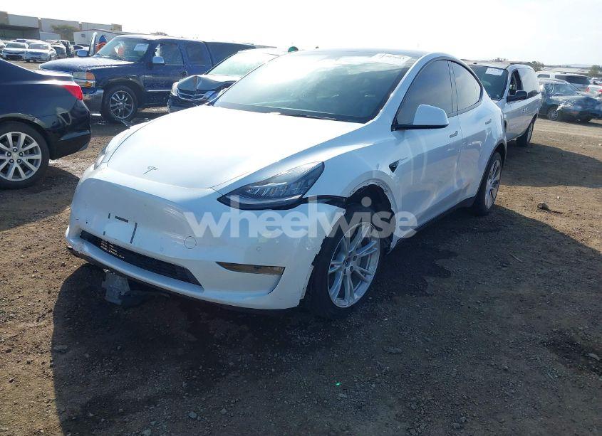 Thumbnail 10 of 2022 TESLA MODEL Y LONG RANGE DUAL MOTOR ALL-WHEEL DRIVE