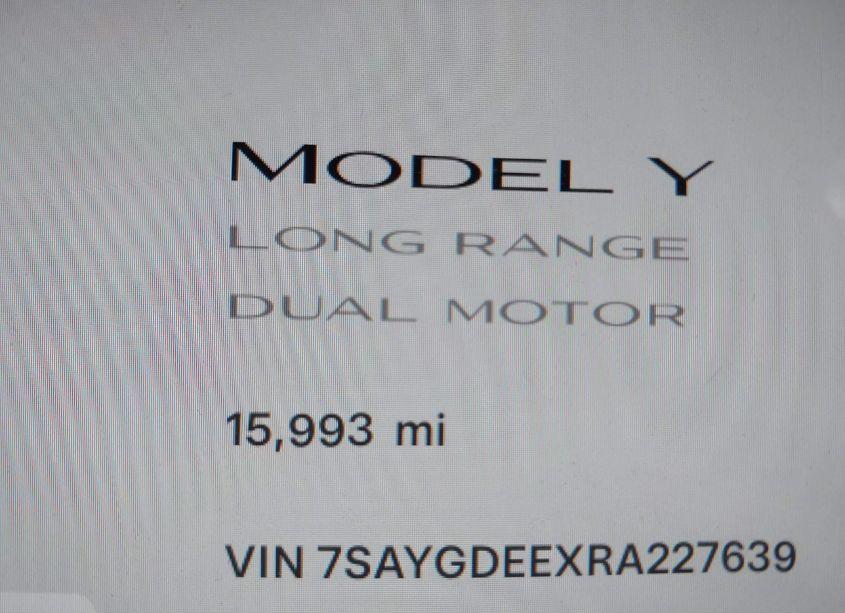 Thumbnail 8 of 2024 TESLA MODEL Y LONG RANGE DUAL MOTOR ALL-WHEEL DRIVE