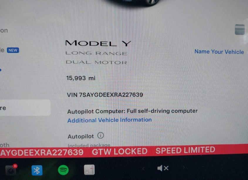 Thumbnail 17 of 2024 TESLA MODEL Y LONG RANGE DUAL MOTOR ALL-WHEEL DRIVE