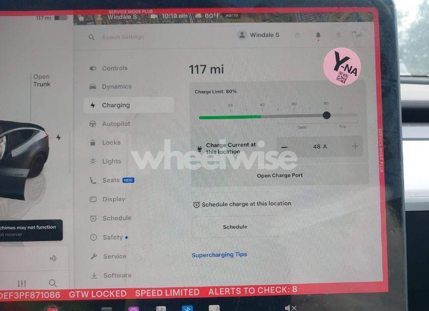 Thumbnail 9 of 2023 TESLA MODEL Y PERFORMANCE DUAL MOTOR ALL-WHEEL DRIVE