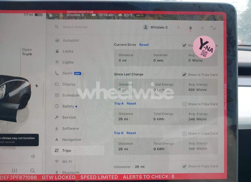 Thumbnail 18 of 2023 TESLA MODEL Y PERFORMANCE DUAL MOTOR ALL-WHEEL DRIVE
