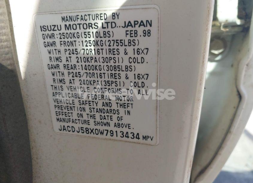1998 Isuzu Trooper