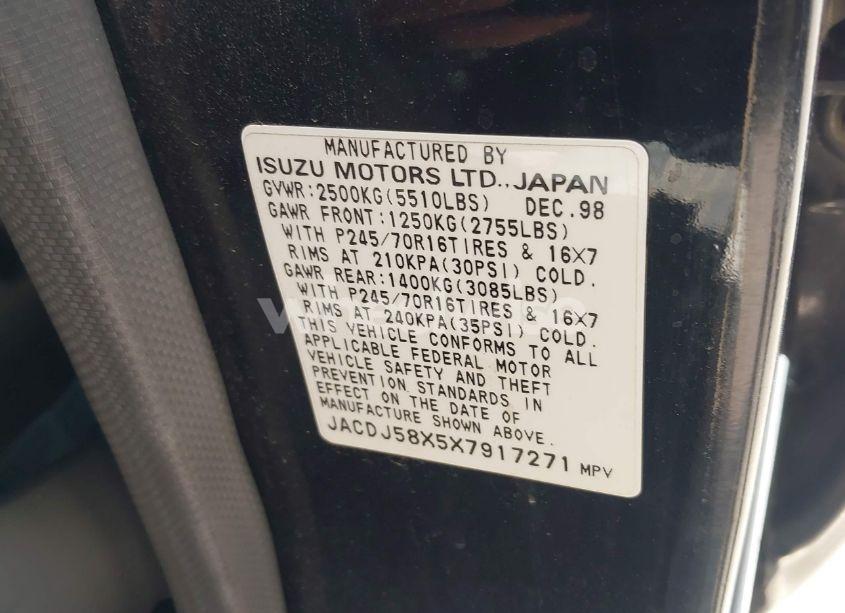 1999 Isuzu Trooper