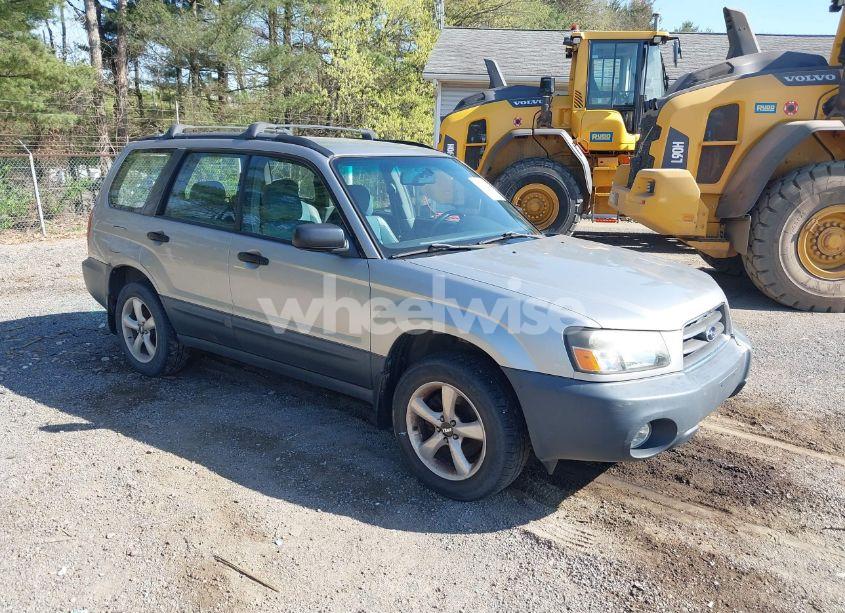 Main photo of 2005 SUBARU FORESTER 2.5X with VIN JF1SG63685H754091