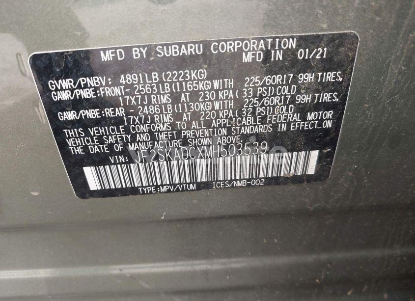 Thumbnail 10 of 2021 SUBARU FORESTER