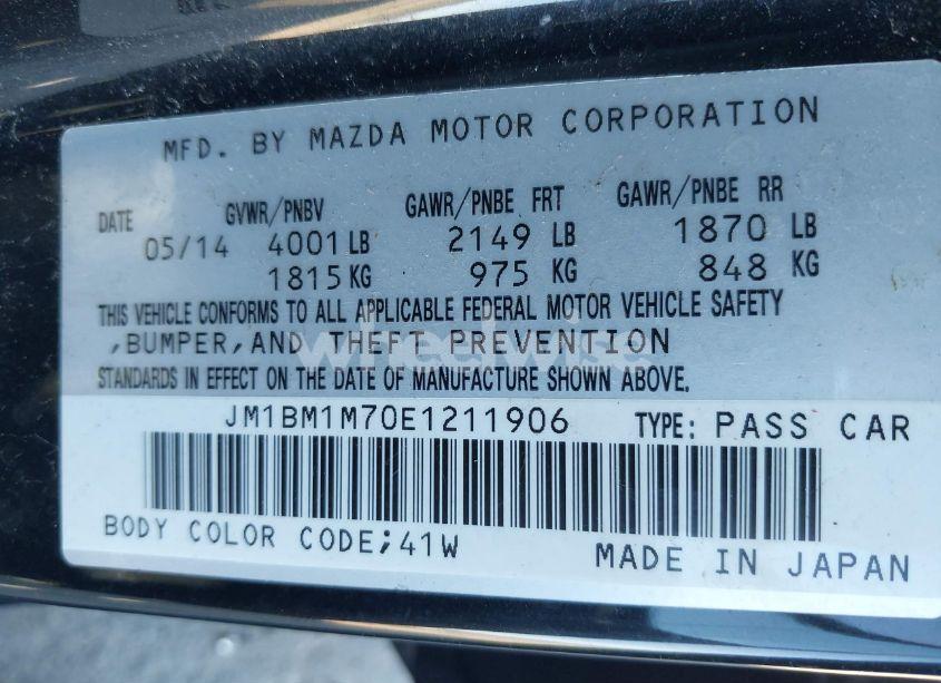 Thumbnail 16 of 2014 MAZDA MAZDA3 I GRAND TOURING