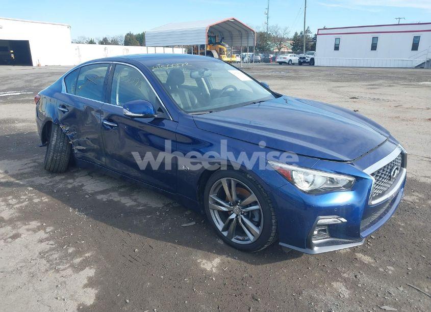 Main photo of 2019 INFINITI Q50 3.0T SIGNATURE EDITION with VIN JN1EV7AR5KM591602