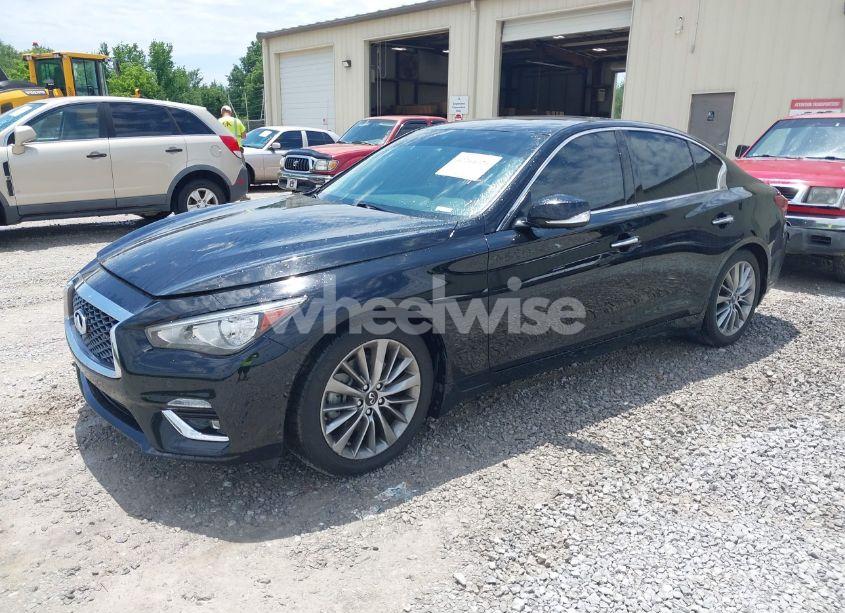 Thumbnail 9 of 2022 INFINITI Q50 LUXE