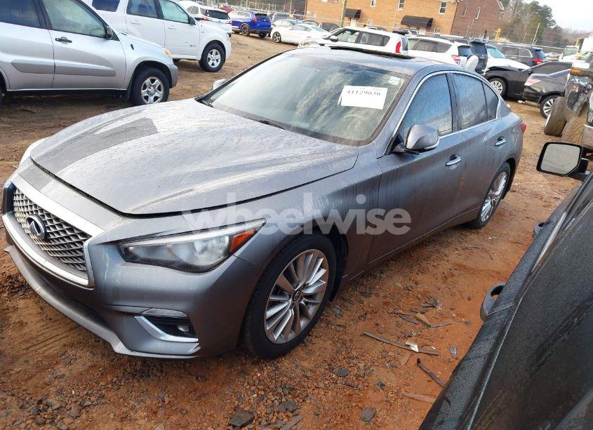 Thumbnail 9 of 2021 INFINITI Q50 LUXE