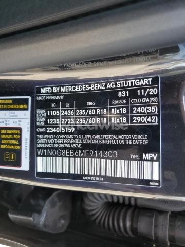 2021 MERCEDES-BENZ GLC 300 4MATIC