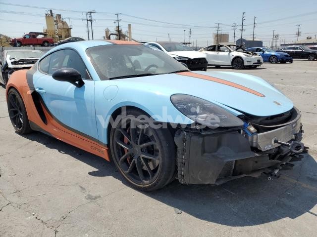 2021 PORSCHE CAYMAN GT4