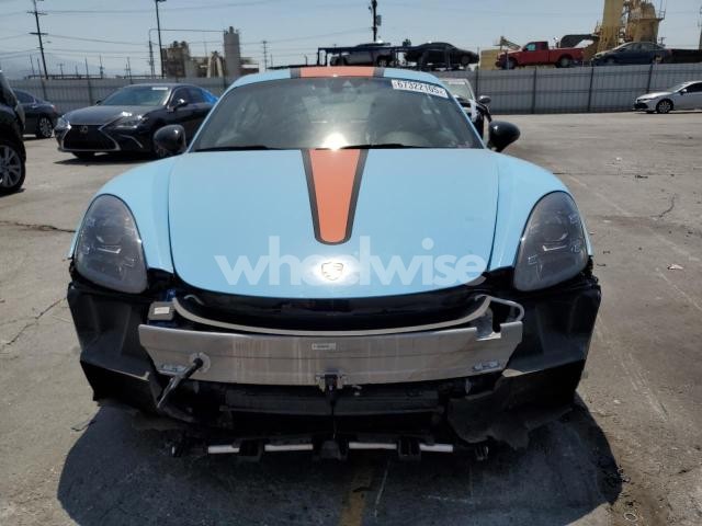 2021 PORSCHE CAYMAN GT4