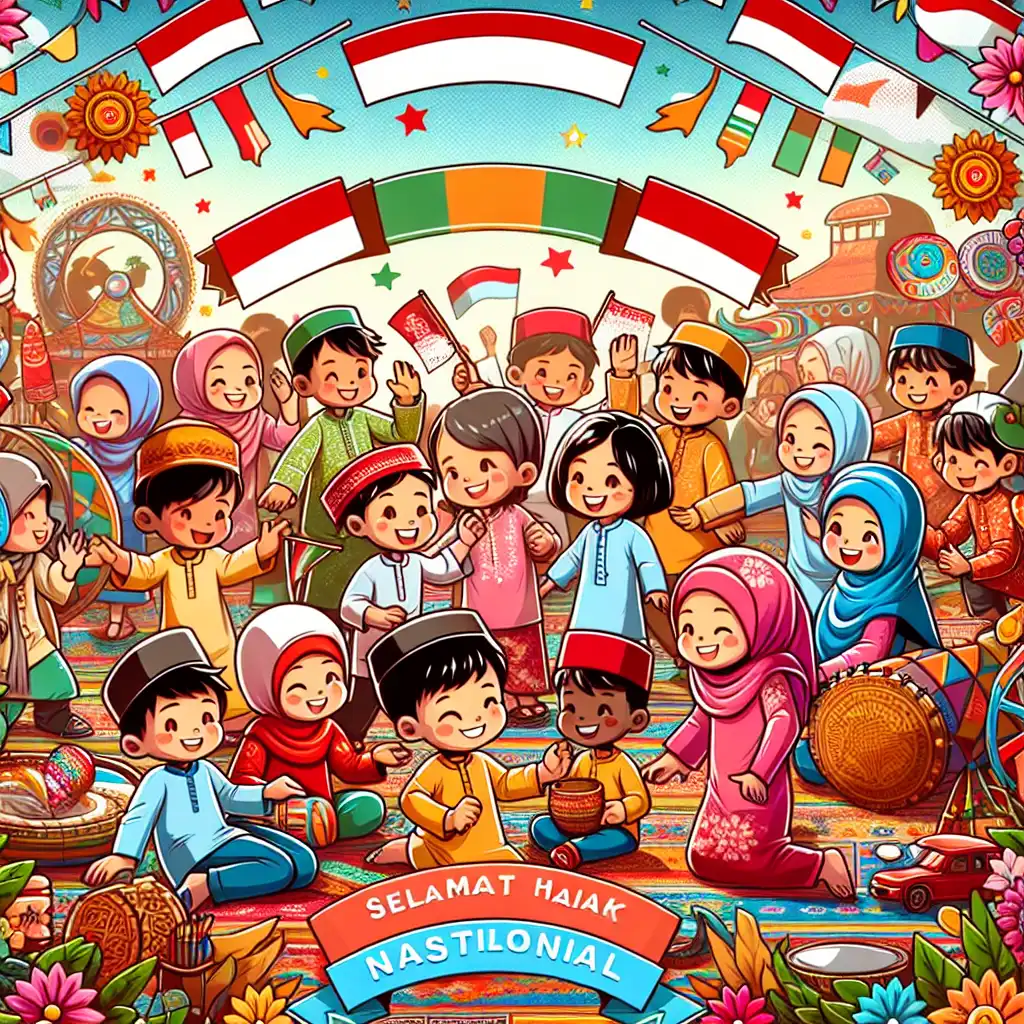 Rayakan Hari Anak Nasional 2024 dengan Twibbon Keren!