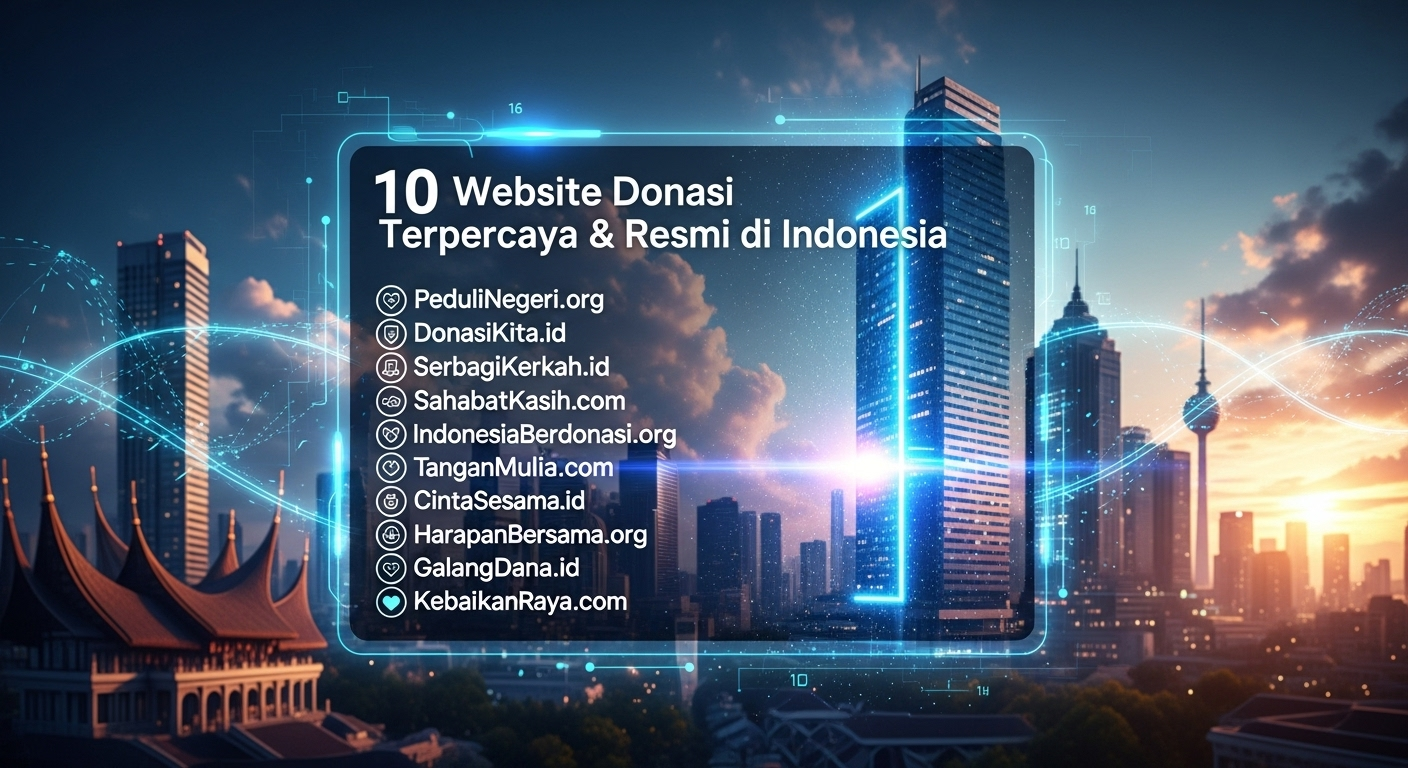Daftar 10 Website Donasi Terpercaya & Resmi di Indonesia