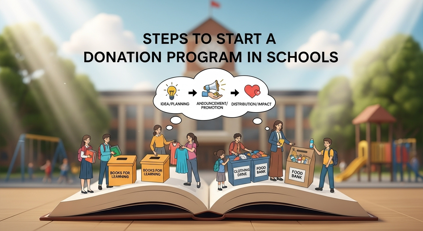 Langkah Memulai Program Donasi di Lingkungan Sekolah