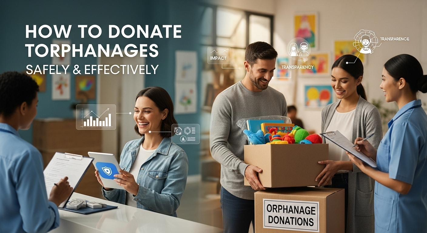 Cara Donasi ke Panti Asuhan dengan Aman & Tepat Sasaran