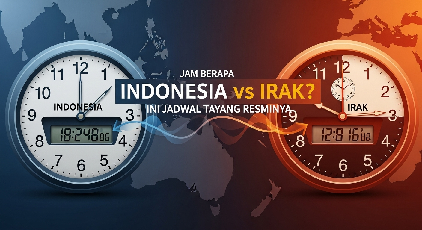 Jam Berapa Indonesia vs Irak? Ini Jadwal Tayang Resminya