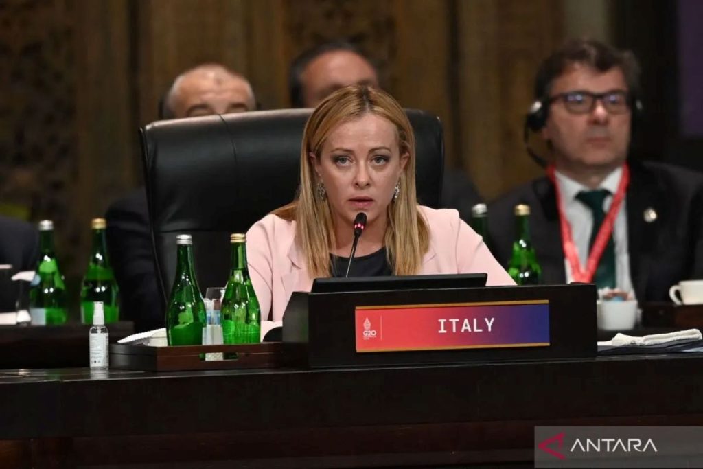 ItaliaPMGeorgiaMeloniAFPrasetyoUtomo