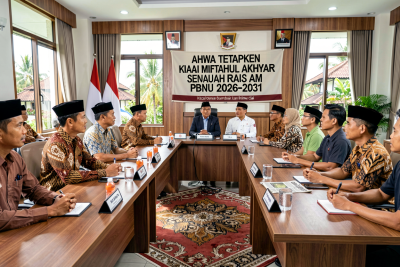 AHWA tetapkan Kiai Miftahul Akhyar sebagai Rais Am PBNU 2026-2031