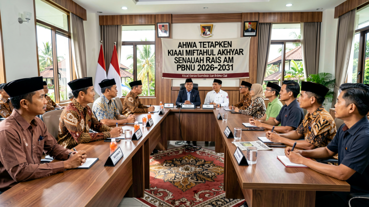 AHWA tetapkan Kiai Miftahul Akhyar sebagai Rais Am PBNU 2026-2031