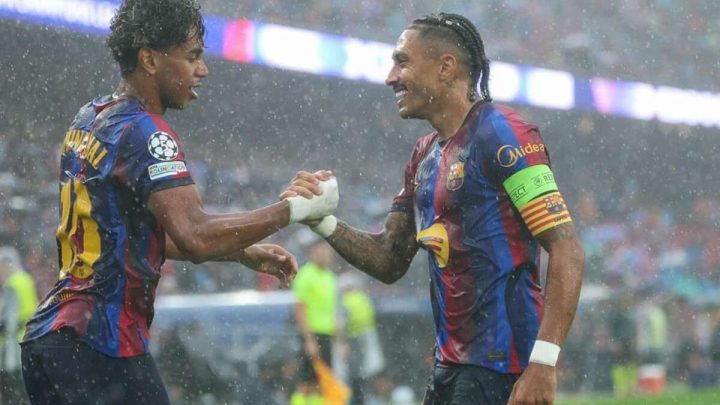 Raphinha dua gol, Barcelona pesta gol 5-1 atas Feyenoord di Camp Nou