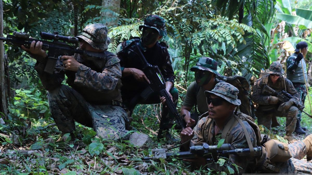 Korps Marinir lintas negara asah kemampuan tempur di darat lewat SGS