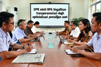 DPR minta BPA tingkatkan transparansi dan optimalisasi pemulihan aset