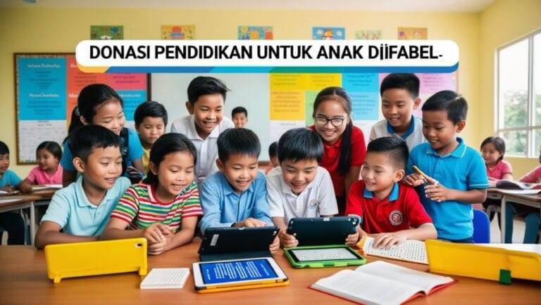 Donasi Pendidikan untuk Anak Difabel