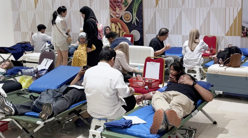 Donor Darah Ke-6 Rumahberkat.com dan Rumah Sosial Himpun 99 Kantong