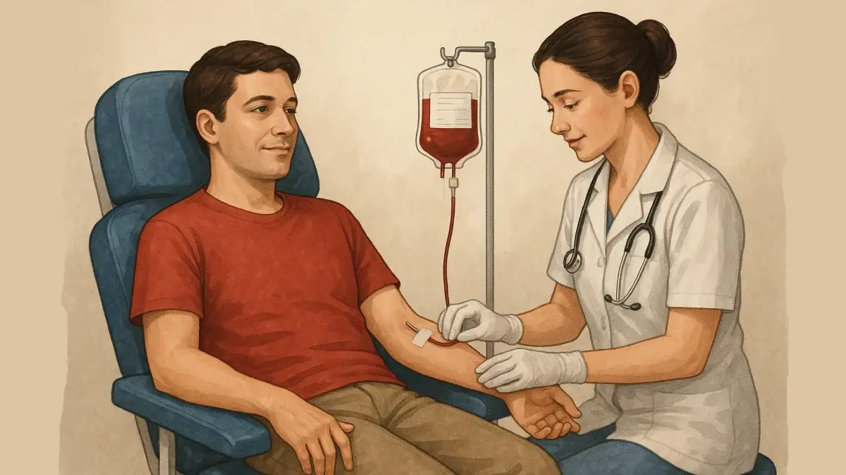 Setiap tetes darah yang didonorkan adalah simbol kemurahan hati.