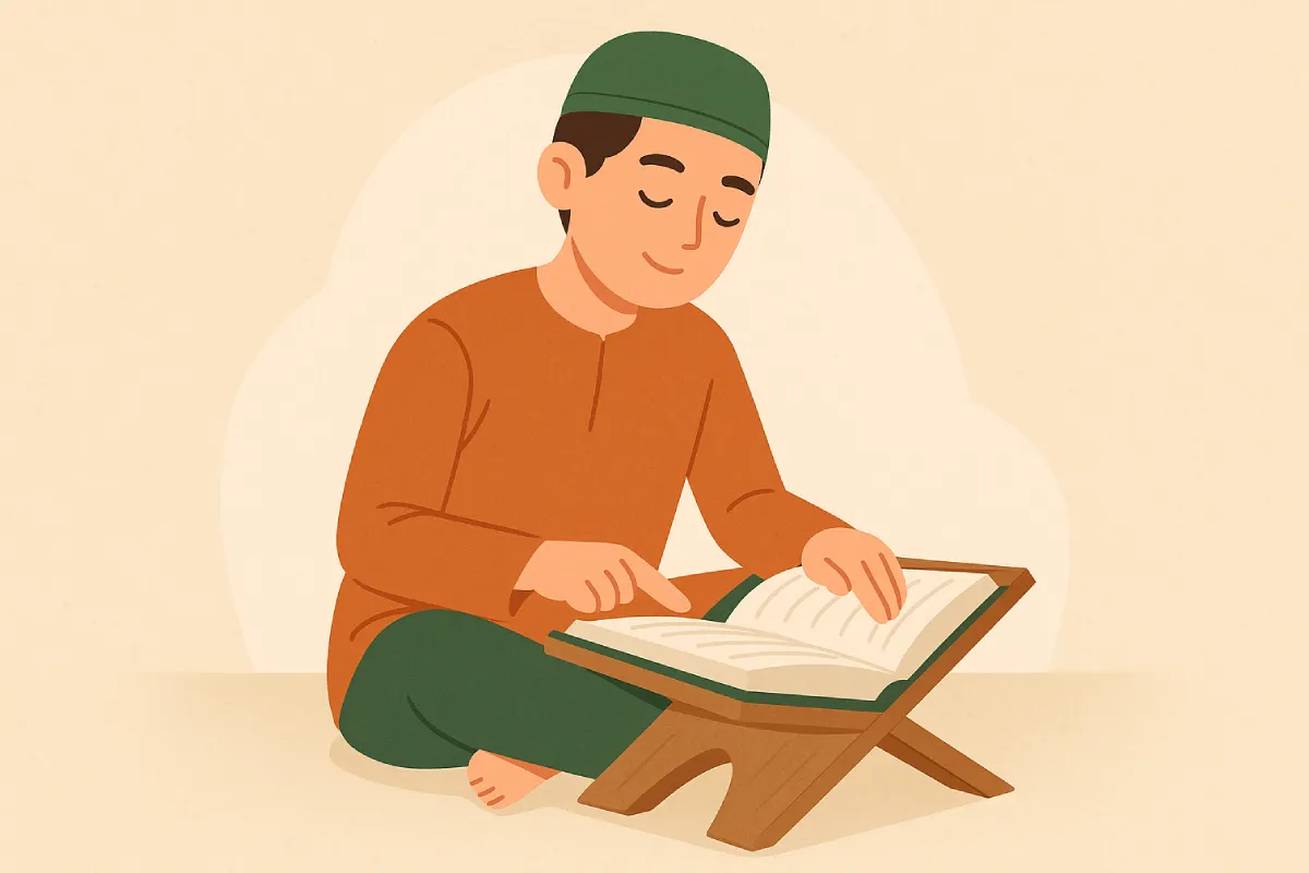 Membaca Alquran adalah salah satu amalan terbaik di hari Jumat yang dapat membentuk karakter dan mendekatkan diri kepada Allah.