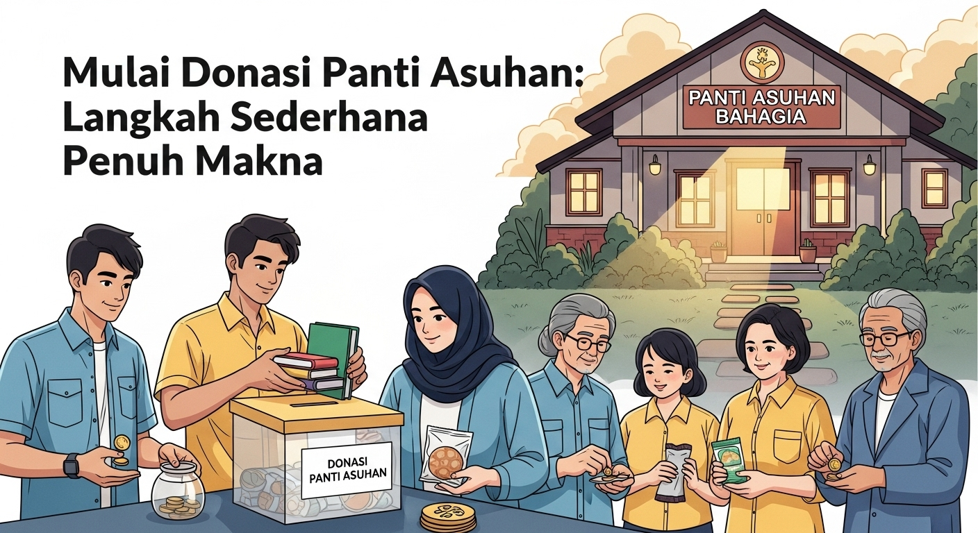 Mulai Donasi Panti Asuhan: Langkah Sederhana Penuh Makna
