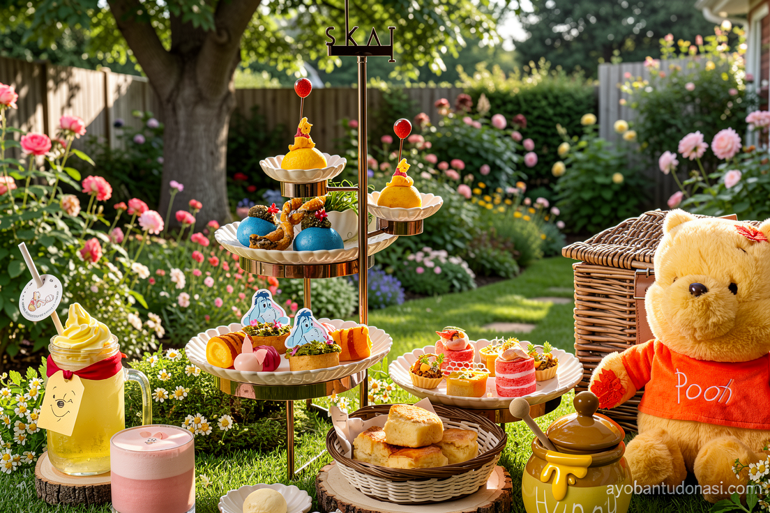 High Tea bertema Winnie the Pooh Disney di SKAI